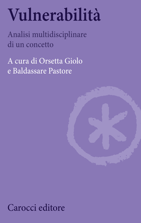 Copertina del libro Vulnerabilità (Analisi multidisciplinare di un concetto)