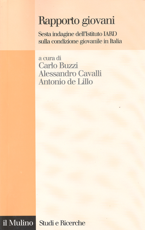 Copertina del libro Rapporto giovani